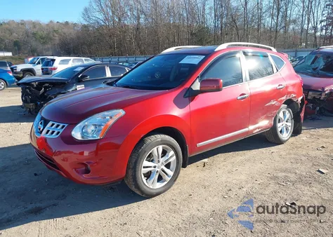 2013 Nissan Rogue Sv z USA, uszkodzony, nr VIN JN8AS5MT2DW518554